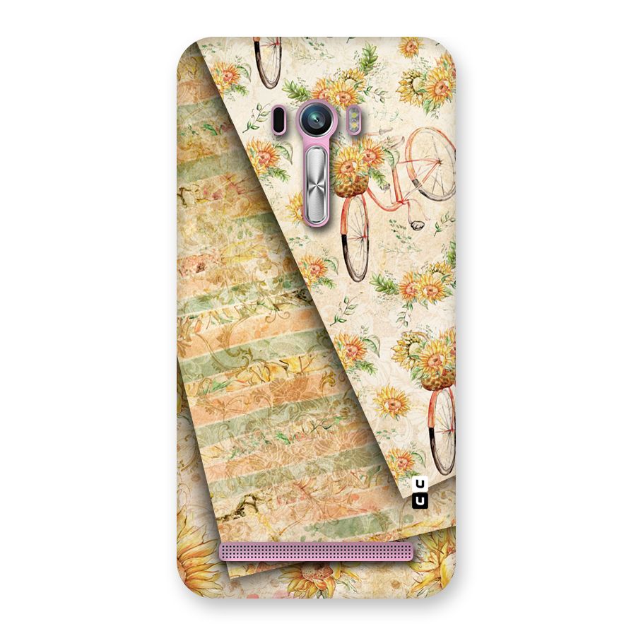 Floral Bicycle Back Case for Zenfone Selfie
