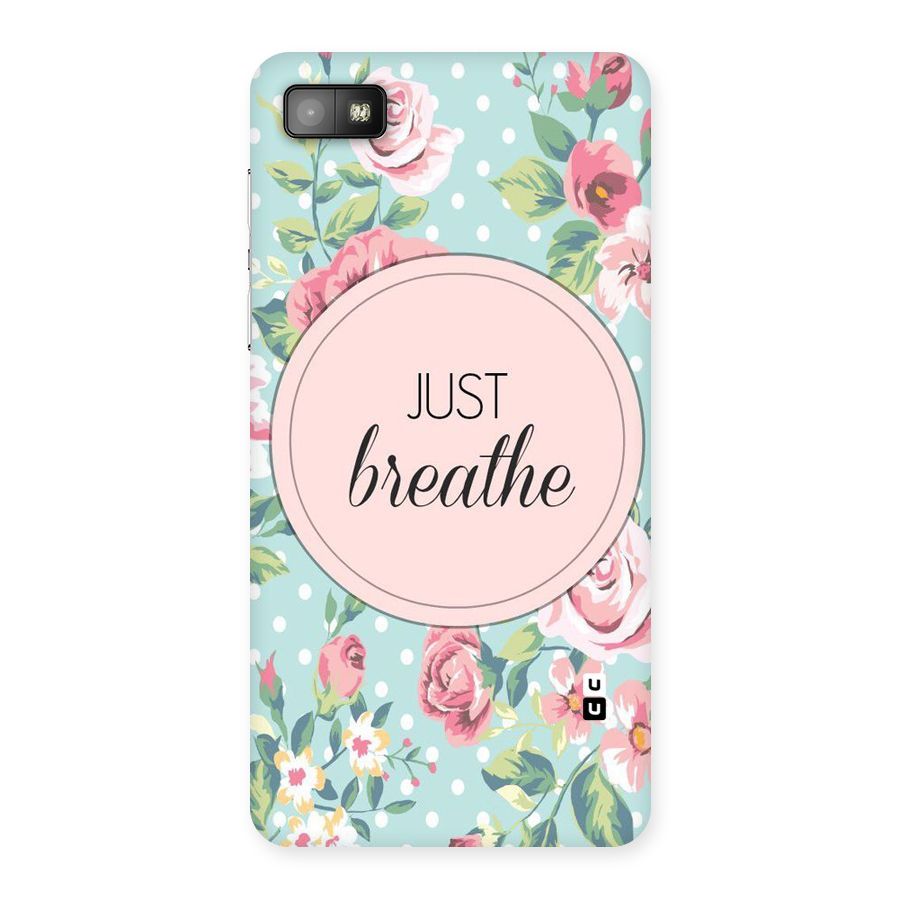Floral Bloom Back Case for Blackberry Z10
