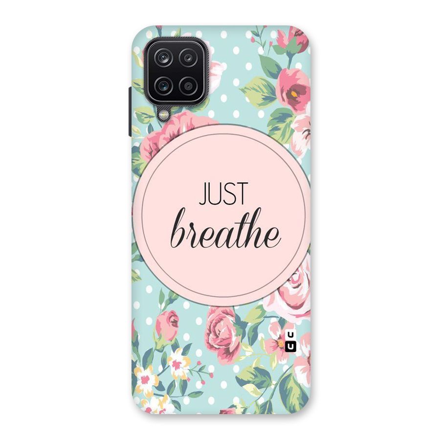 Floral Bloom Back Case for Galaxy A12