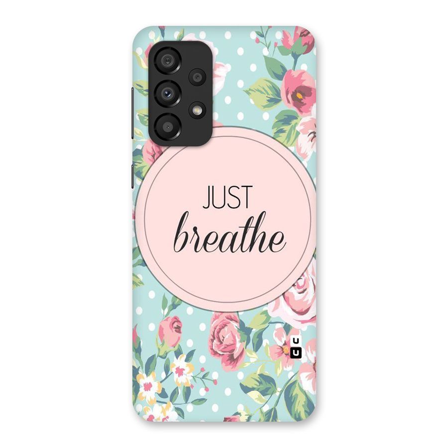 Floral Bloom Back Case for Galaxy A33 5G