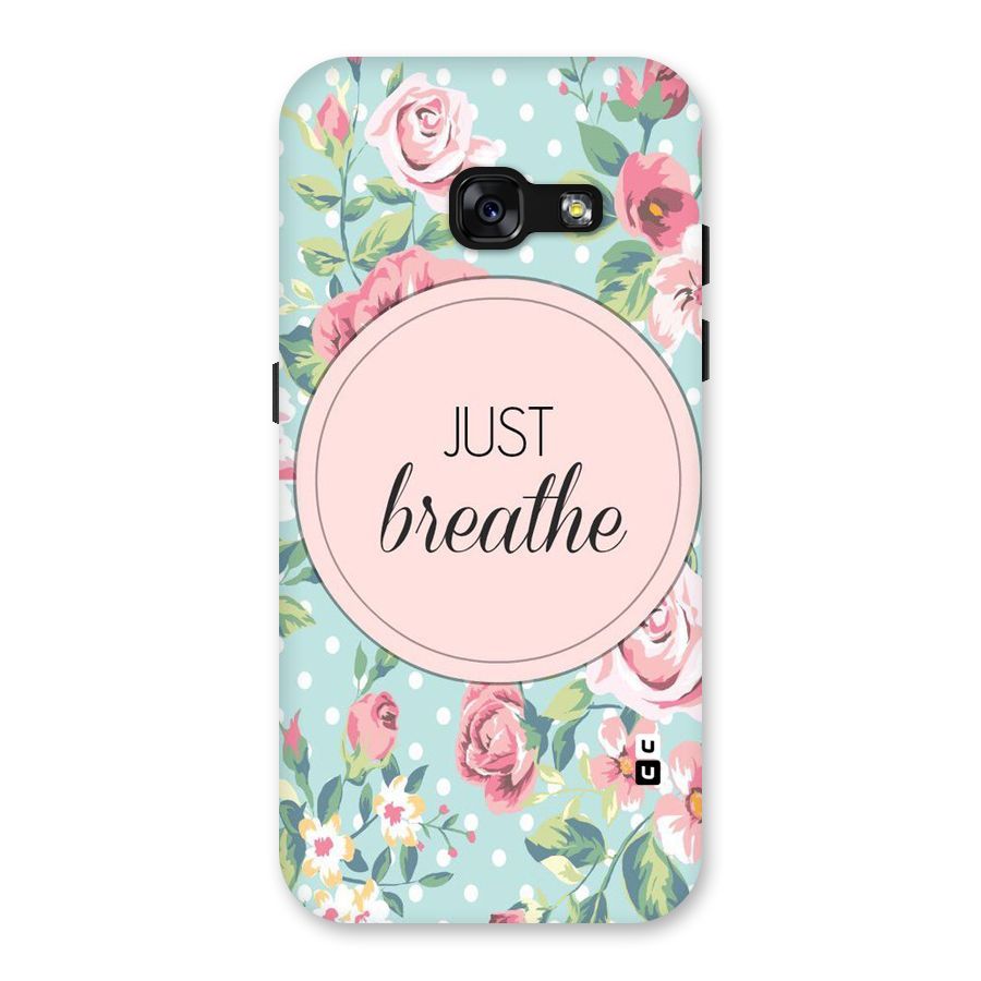 Floral Bloom Back Case for Galaxy A3 (2017)