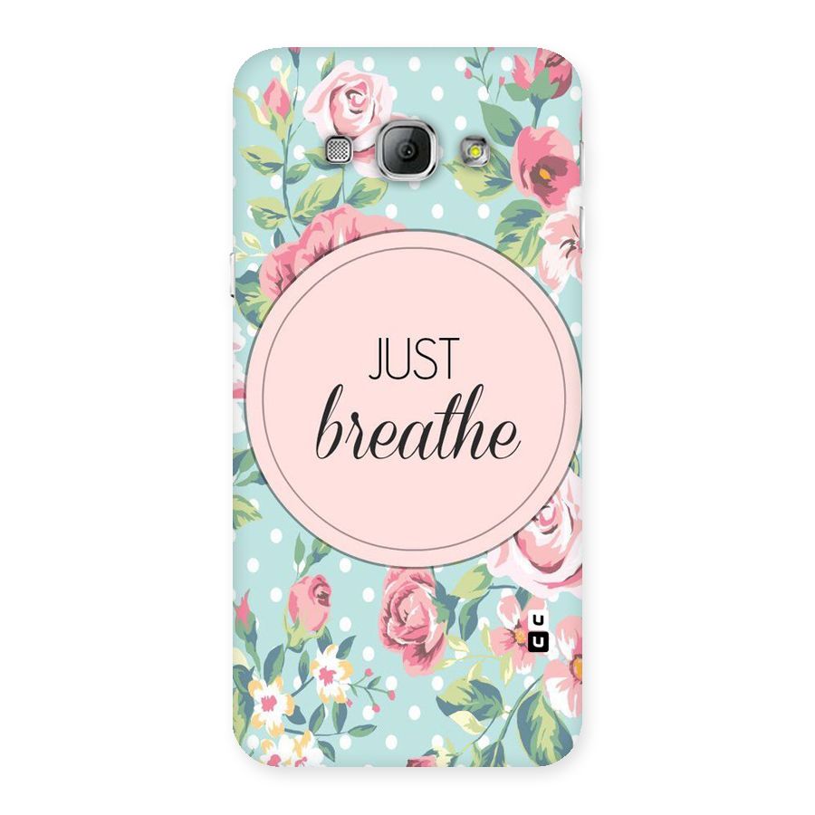 Floral Bloom Back Case for Galaxy A8