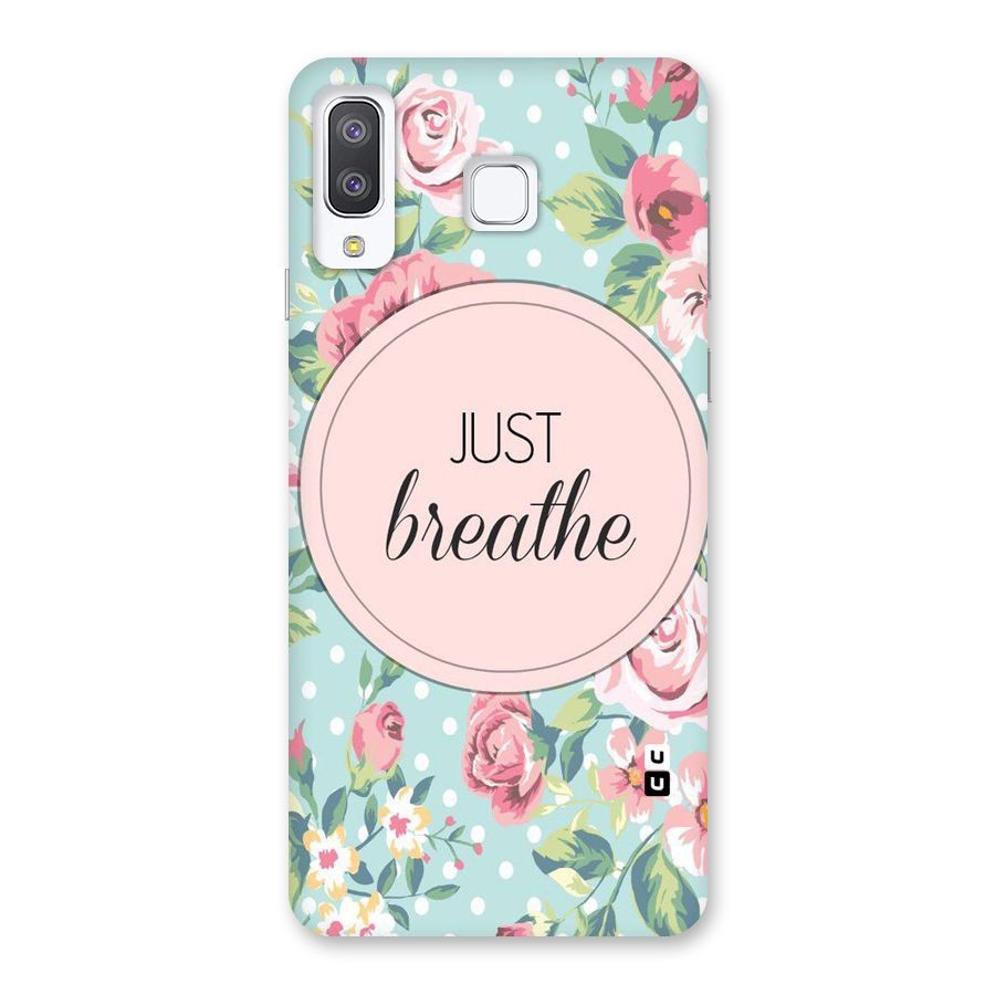 Floral Bloom Back Case for Galaxy A8 Star