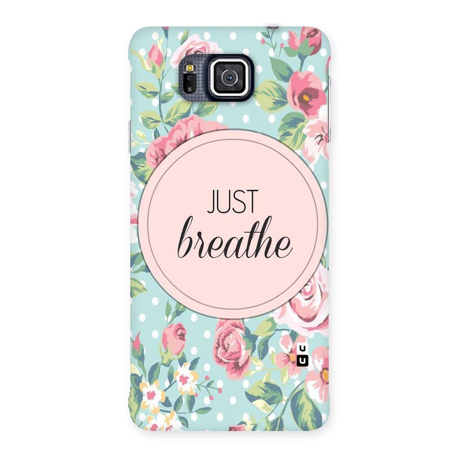 Floral Bloom Back Case for Galaxy Alpha