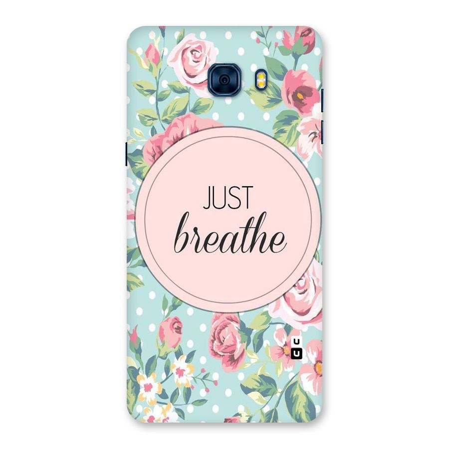 Floral Bloom Back Case for Galaxy C7 Pro