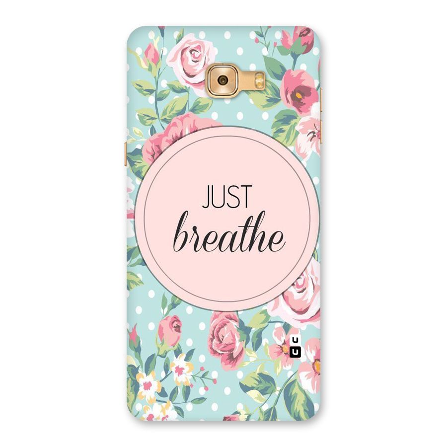 Floral Bloom Back Case for Galaxy C9 Pro