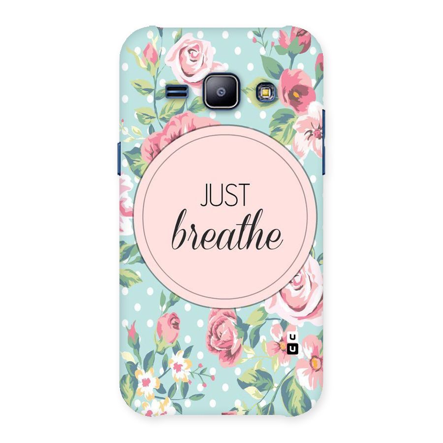 Floral Bloom Back Case for Galaxy J1