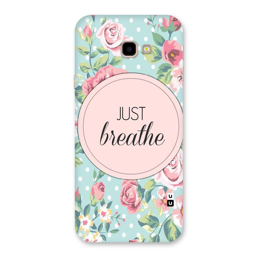 Floral Bloom Back Case for Galaxy J4 Plus