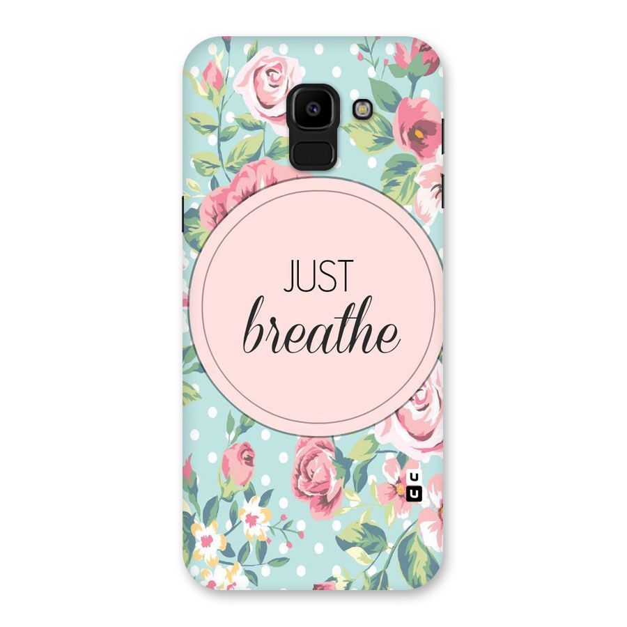 Floral Bloom Back Case for Galaxy J6