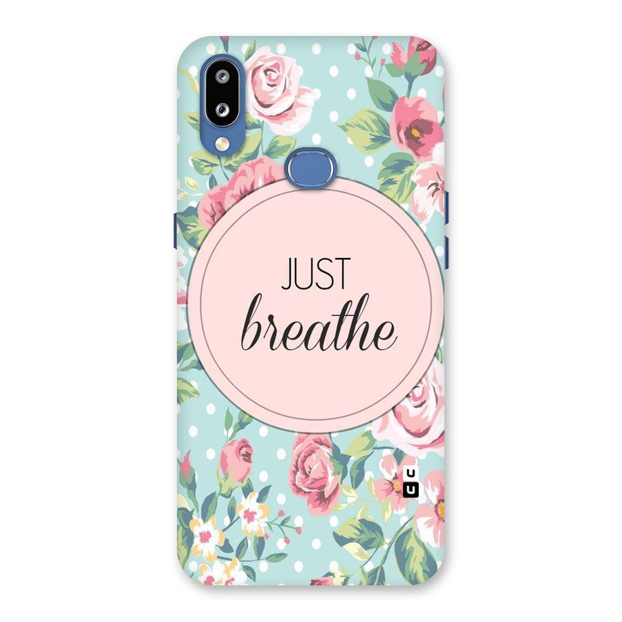Floral Bloom Back Case for Galaxy M01s