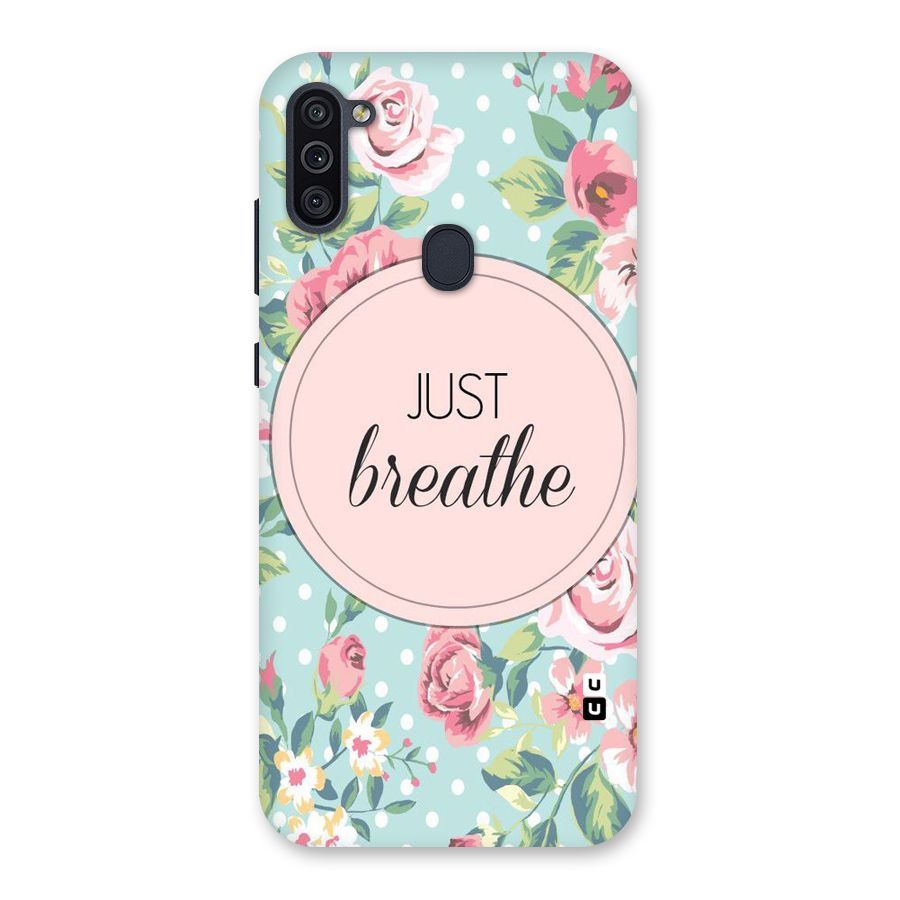 Floral Bloom Back Case for Galaxy M11