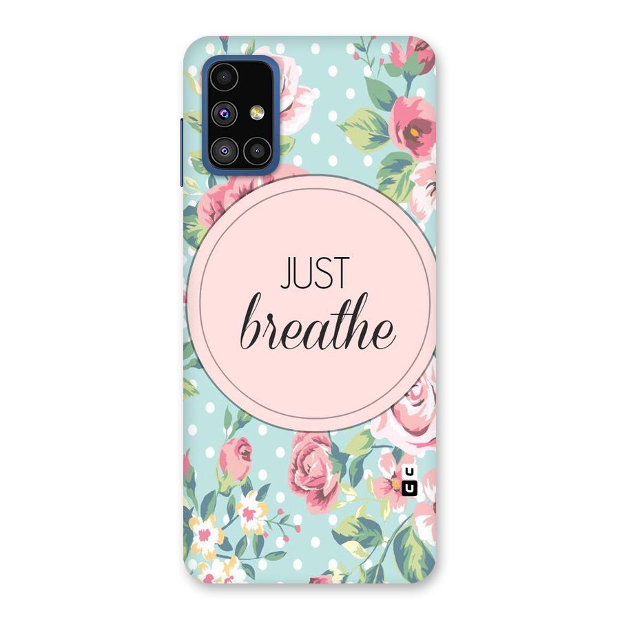 Floral Bloom Back Case for Galaxy M51