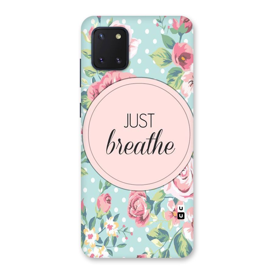 Floral Bloom Back Case for Galaxy Note 10 Lite