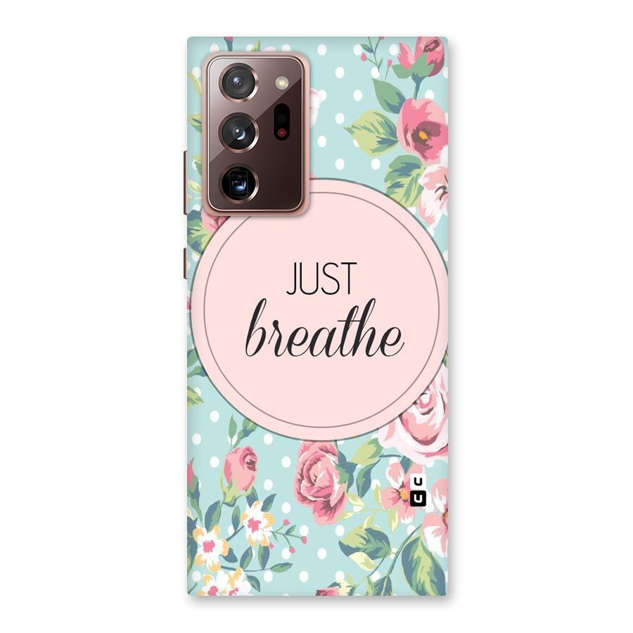 Floral Bloom Back Case for Galaxy Note 20 Ultra
