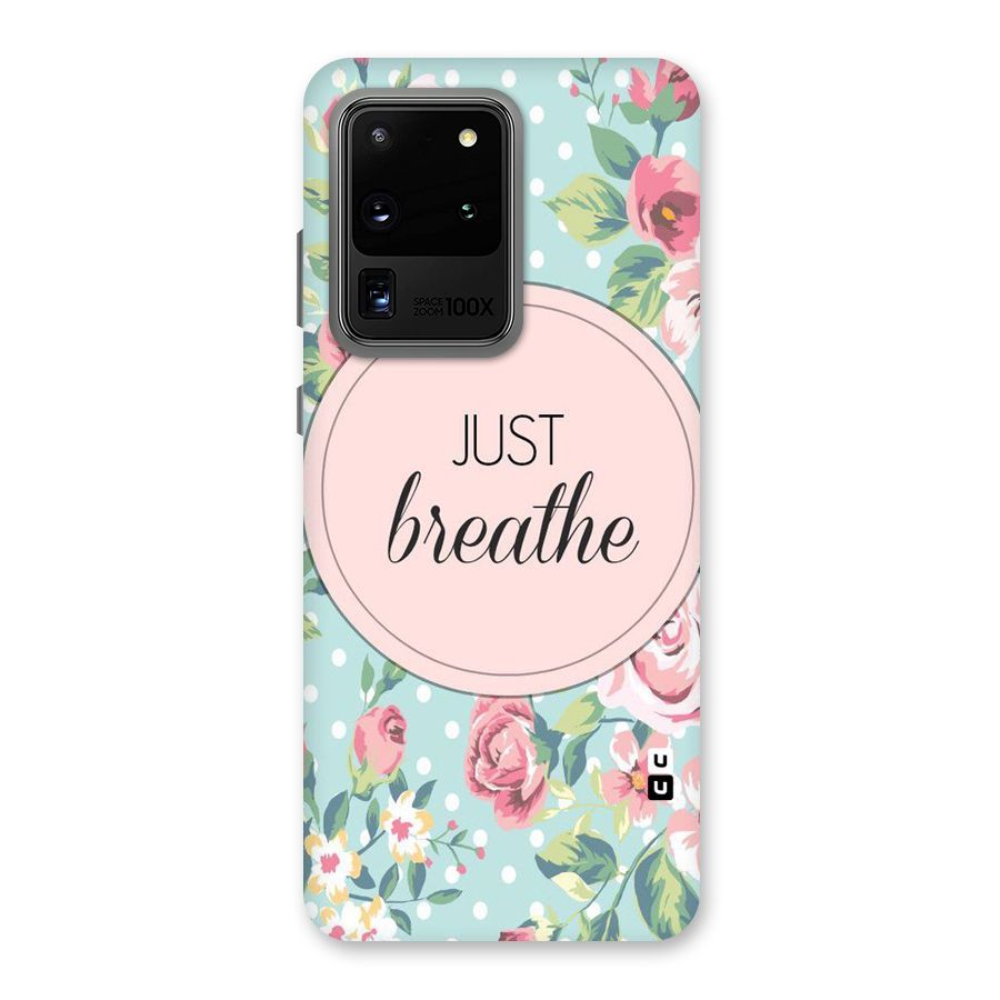 Floral Bloom Back Case for Galaxy S20 Ultra