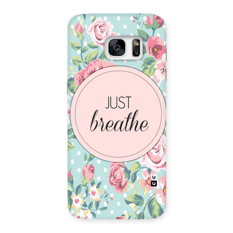 Floral Bloom Back Case for Galaxy S7 Edge