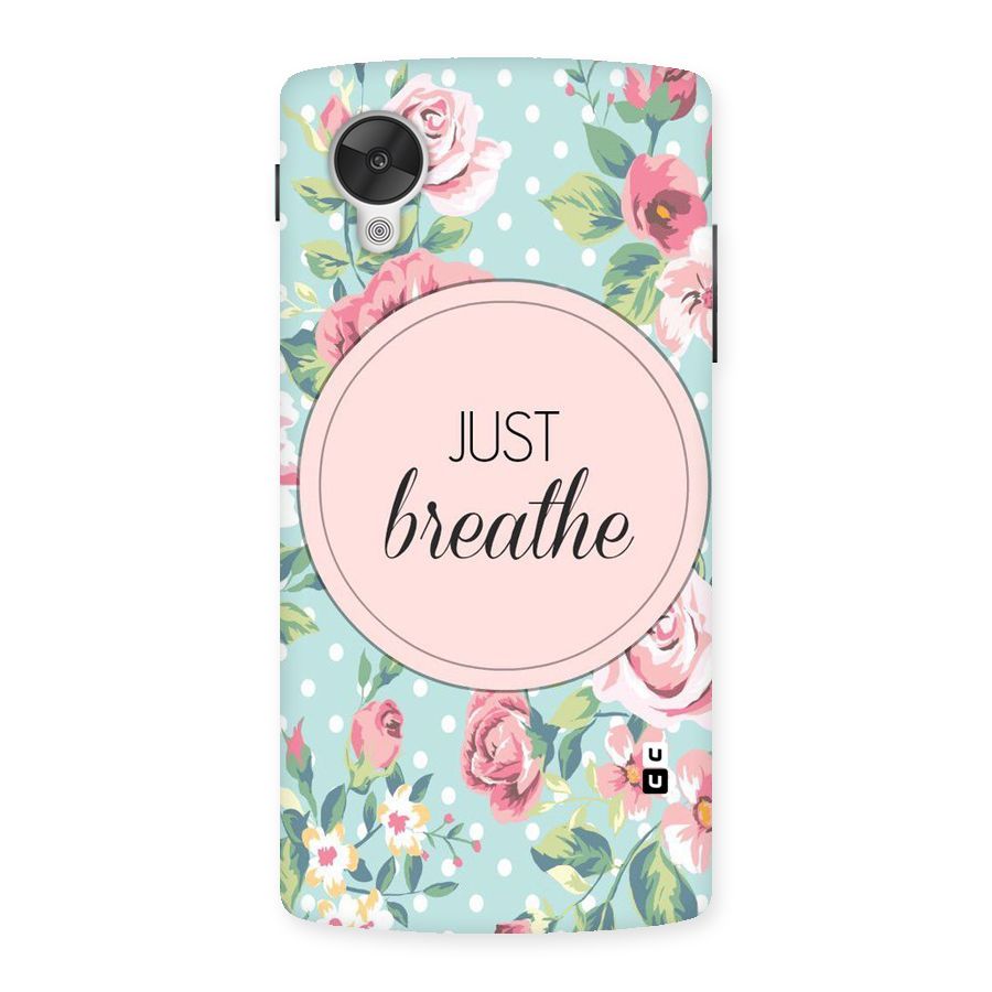 Floral Bloom Back Case for Google Nexsus 5