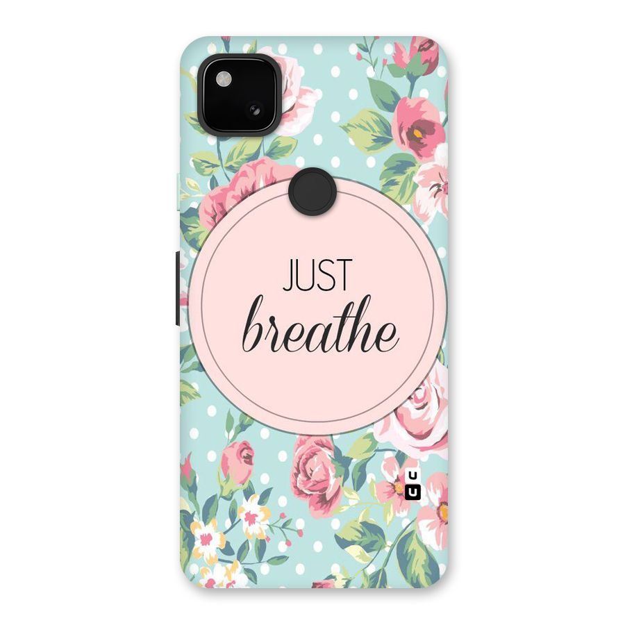 Floral Bloom Back Case for Google Pixel 4a