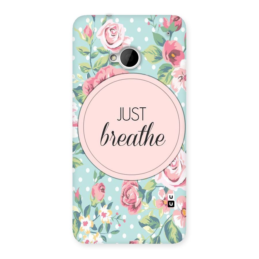 Floral Bloom Back Case for HTC One M7