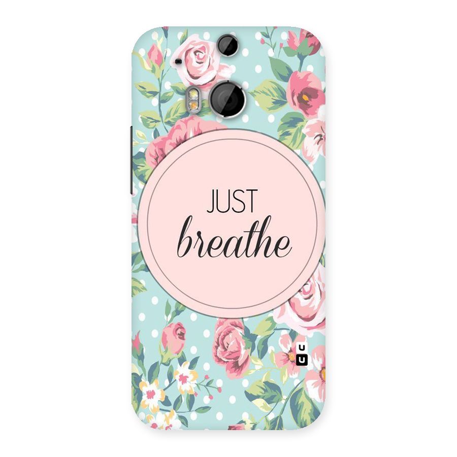 Floral Bloom Back Case for HTC One M8
