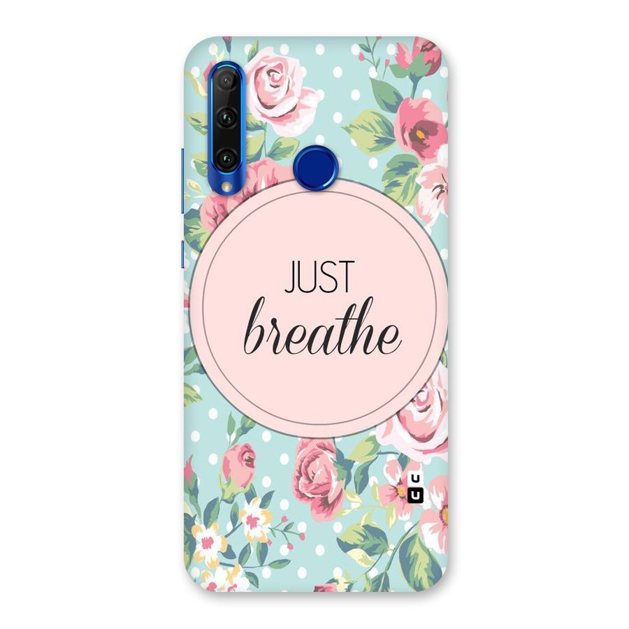 Floral Bloom Back Case for Honor 20i