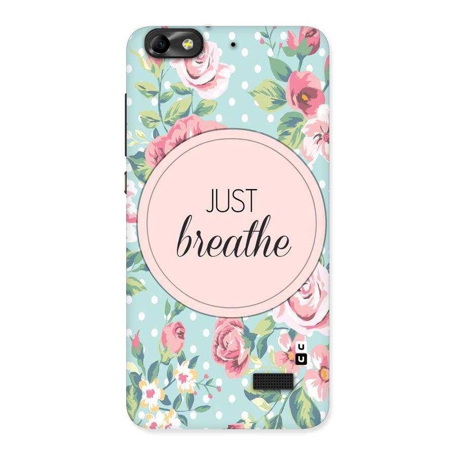 Floral Bloom Back Case for Honor 4C