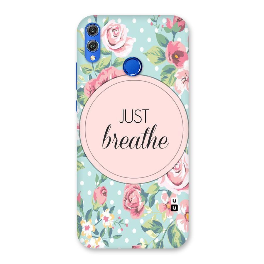 Floral Bloom Back Case for Honor 8X