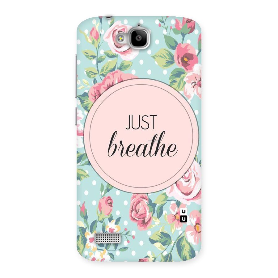 Floral Bloom Back Case for Honor Holly