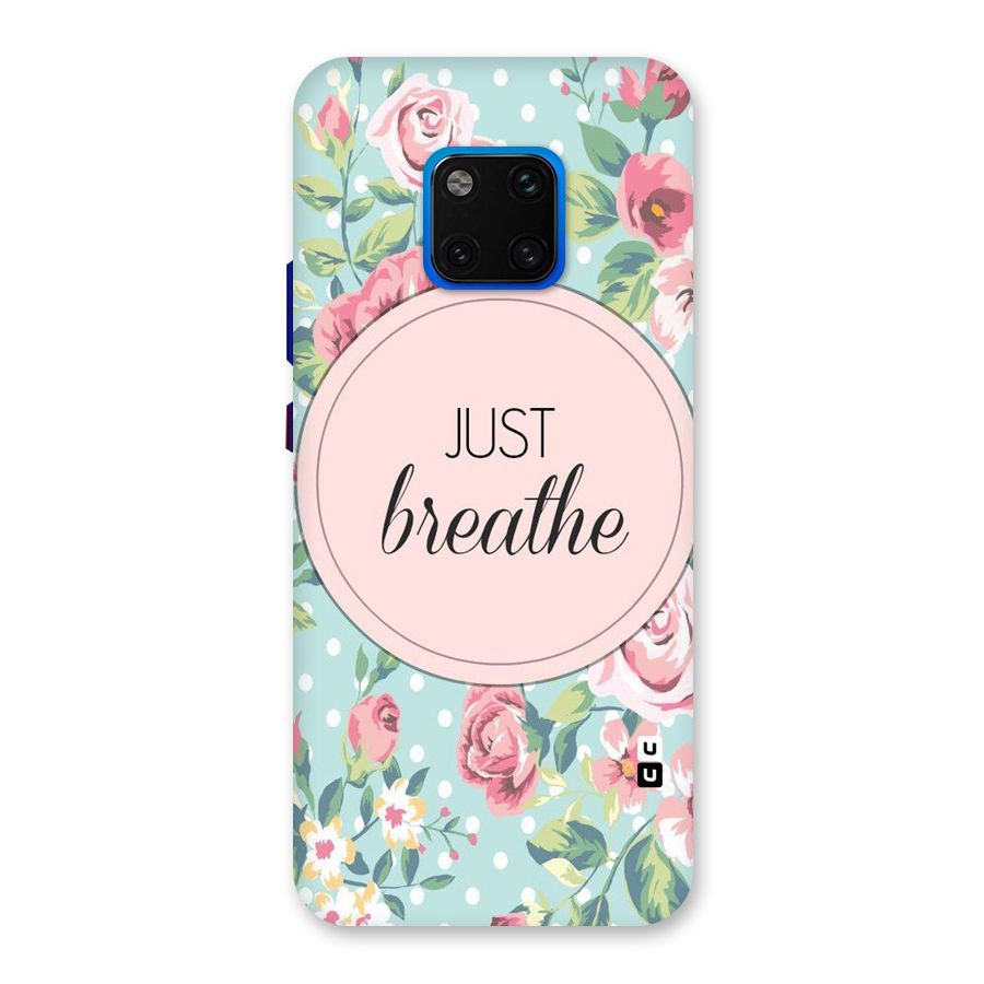 Floral Bloom Back Case for Huawei Mate 20 Pro