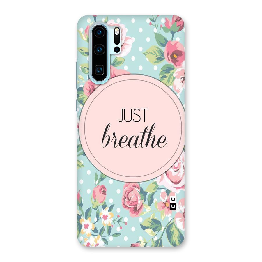 Floral Bloom Back Case for Huawei P30 Pro