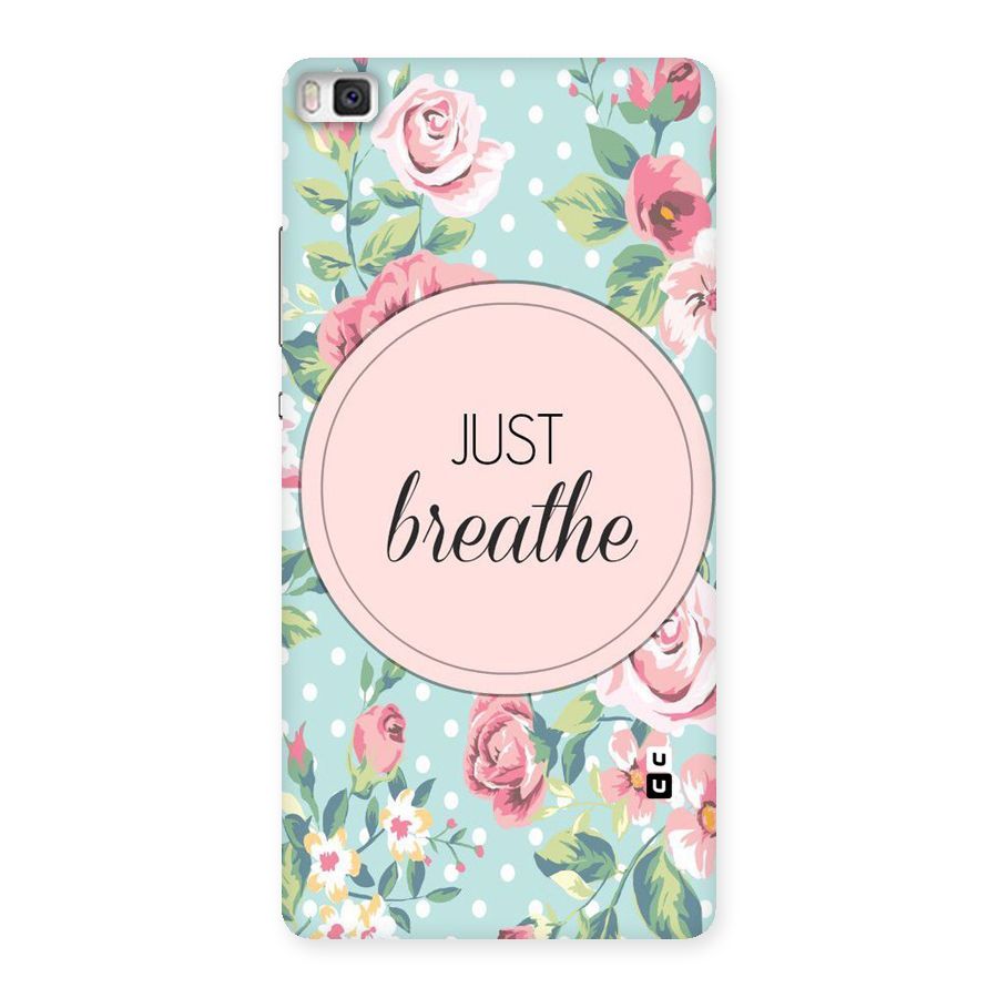Floral Bloom Back Case for Huawei P8