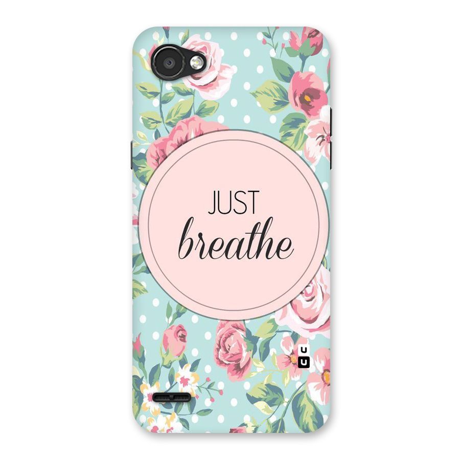 Floral Bloom Back Case for LG Q6