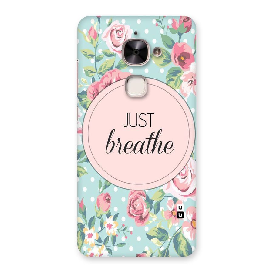 Floral Bloom Back Case for Le 2