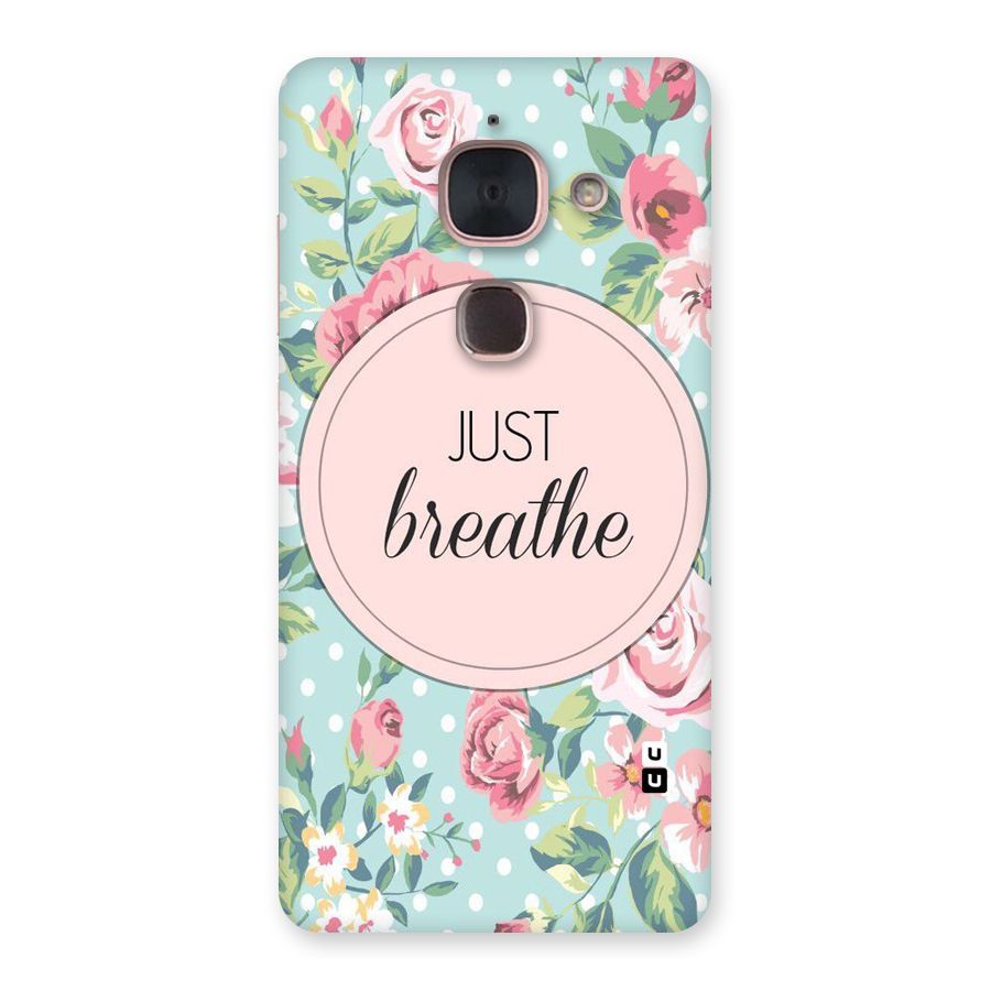 Floral Bloom Back Case for Le Max 2