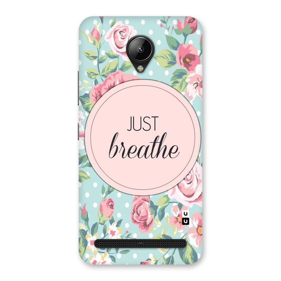 Floral Bloom Back Case for Lenovo C2