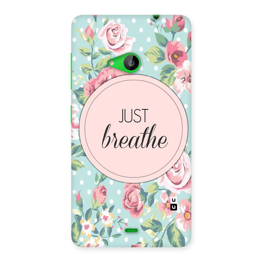 Floral Bloom Back Case for Lumia 535