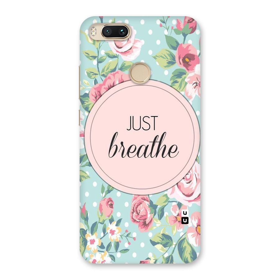 Floral Bloom Back Case for Mi A1