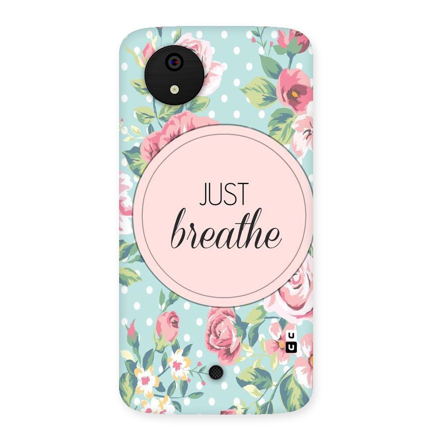 Floral Bloom Back Case for Micromax Canvas A1