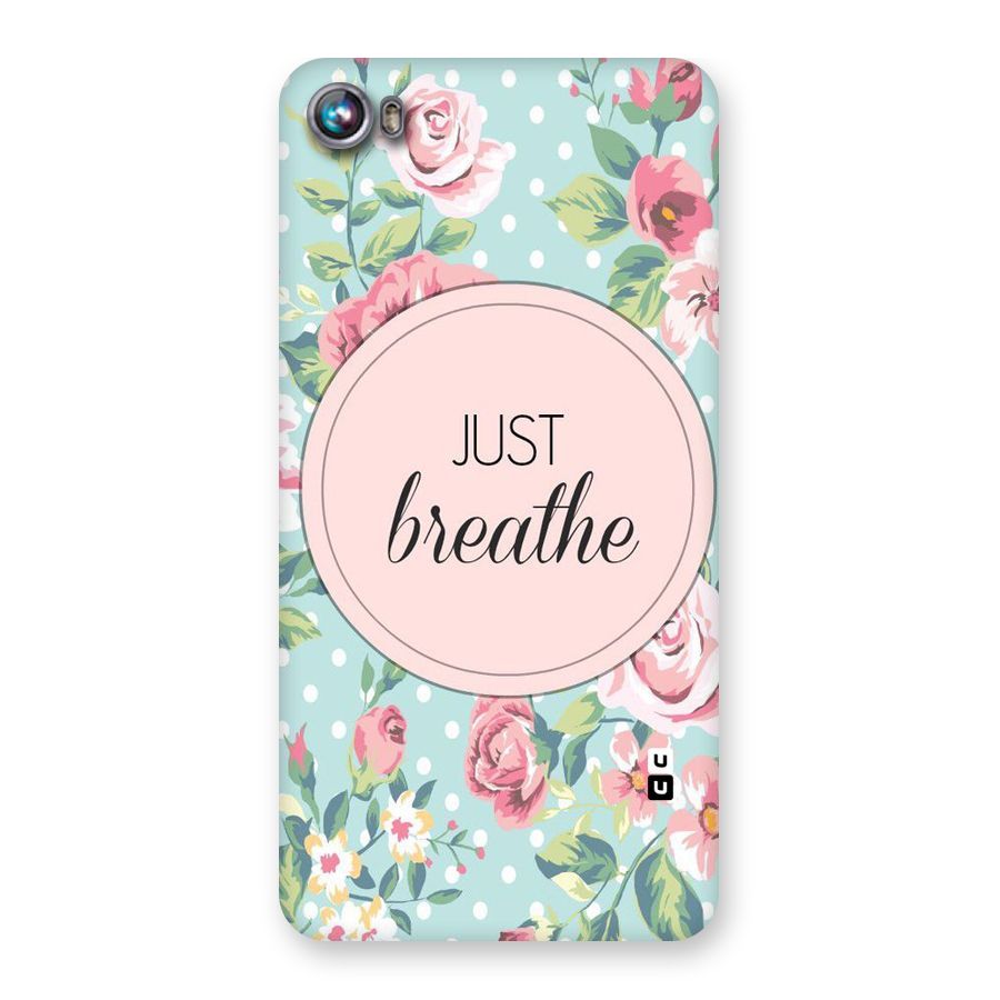 Floral Bloom Back Case for Micromax Canvas Fire 4 A107