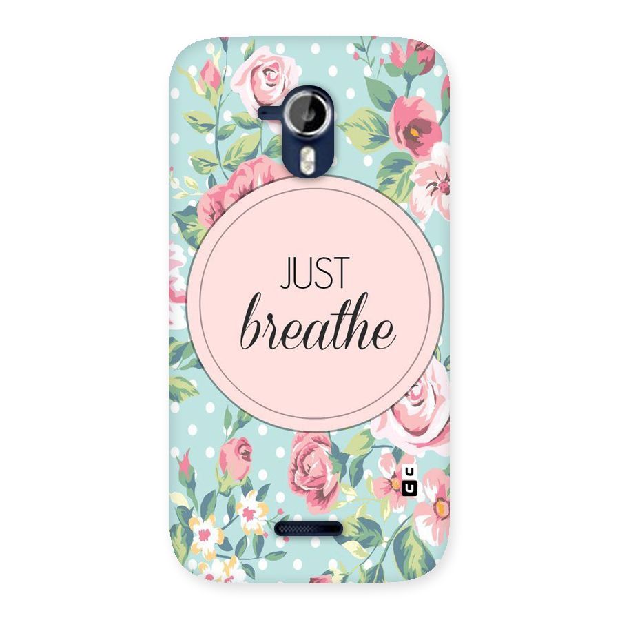 Floral Bloom Back Case for Micromax Canvas Magnus A117