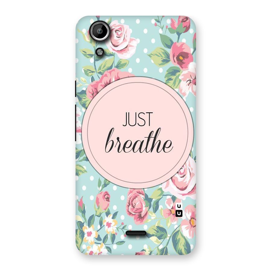 Floral Bloom Back Case for Micromax Canvas Selfie Lens Q345