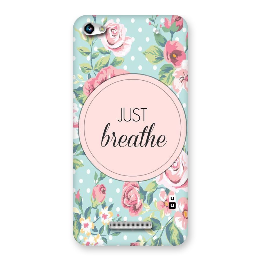 Floral Bloom Back Case for Micromax Hue 2