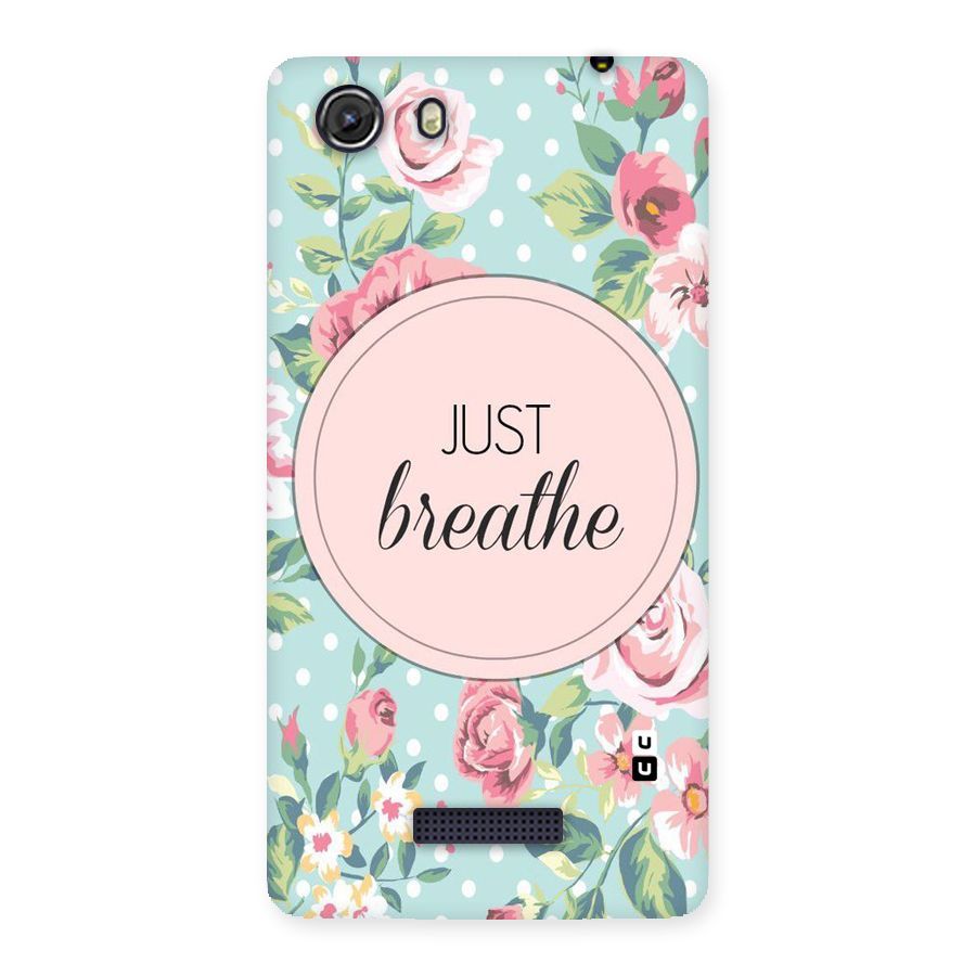 Floral Bloom Back Case for Micromax Unite 3