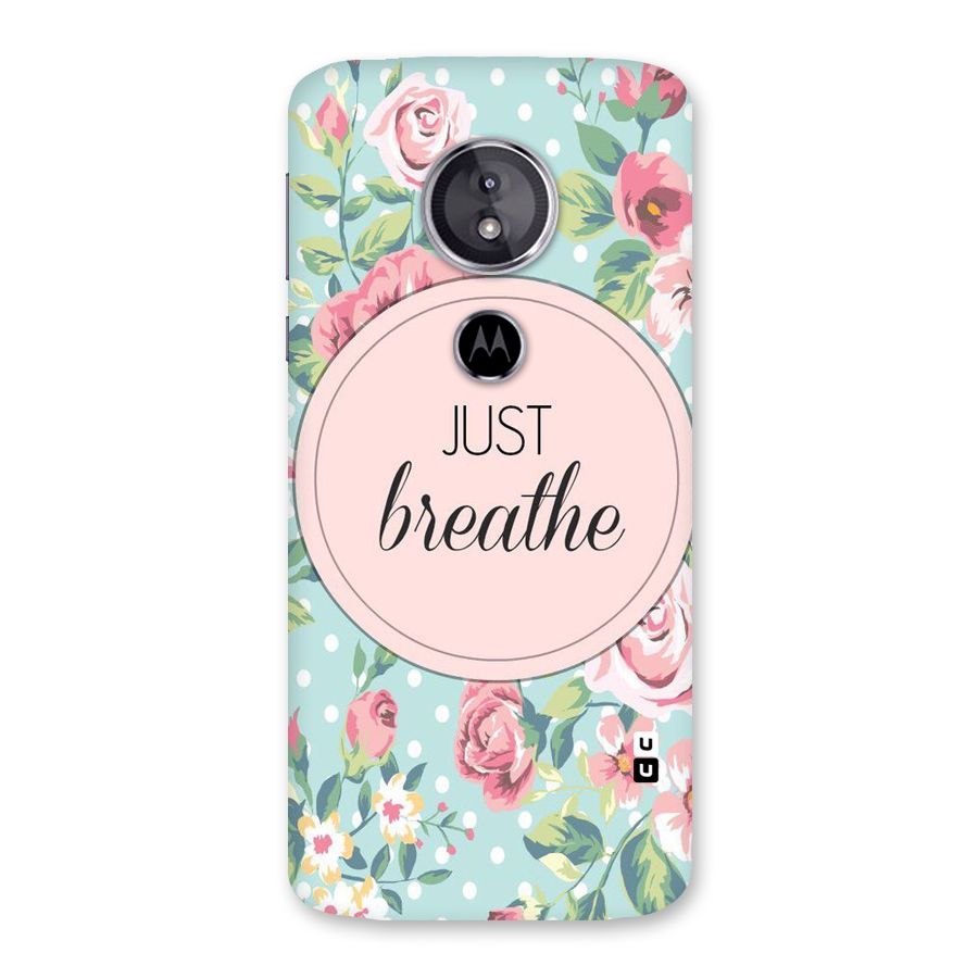 Floral Bloom Back Case for Moto E5