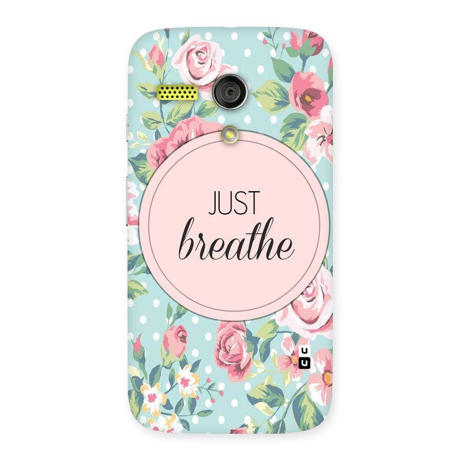 Floral Bloom Back Case for Moto G