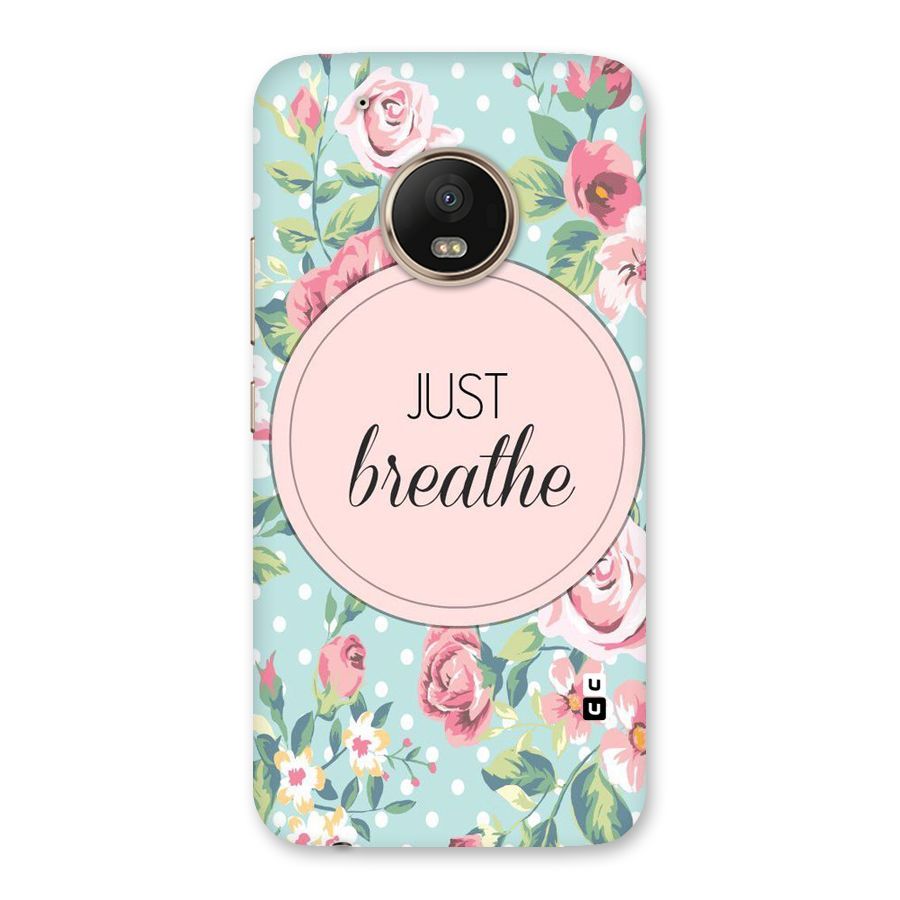 Floral Bloom Back Case for Moto G5 Plus