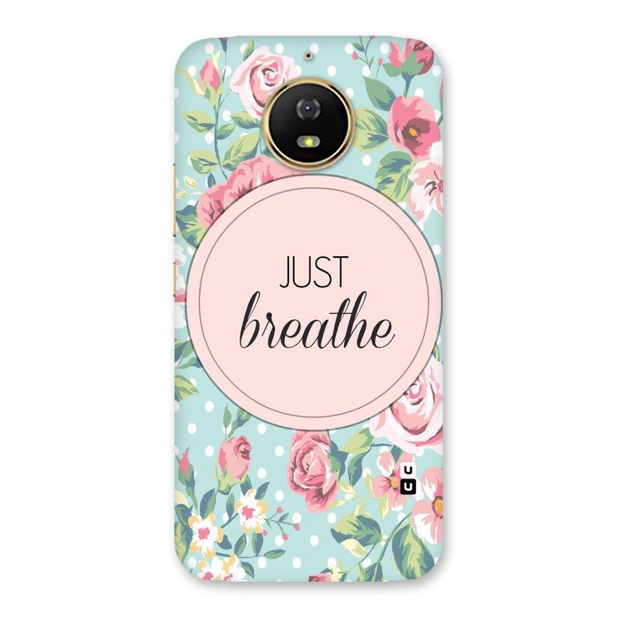 Floral Bloom Back Case for Moto G5s
