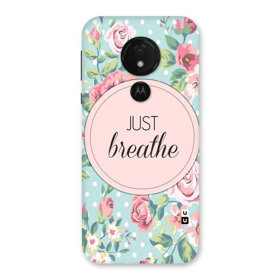 Floral Bloom Back Case for Moto G7 Power