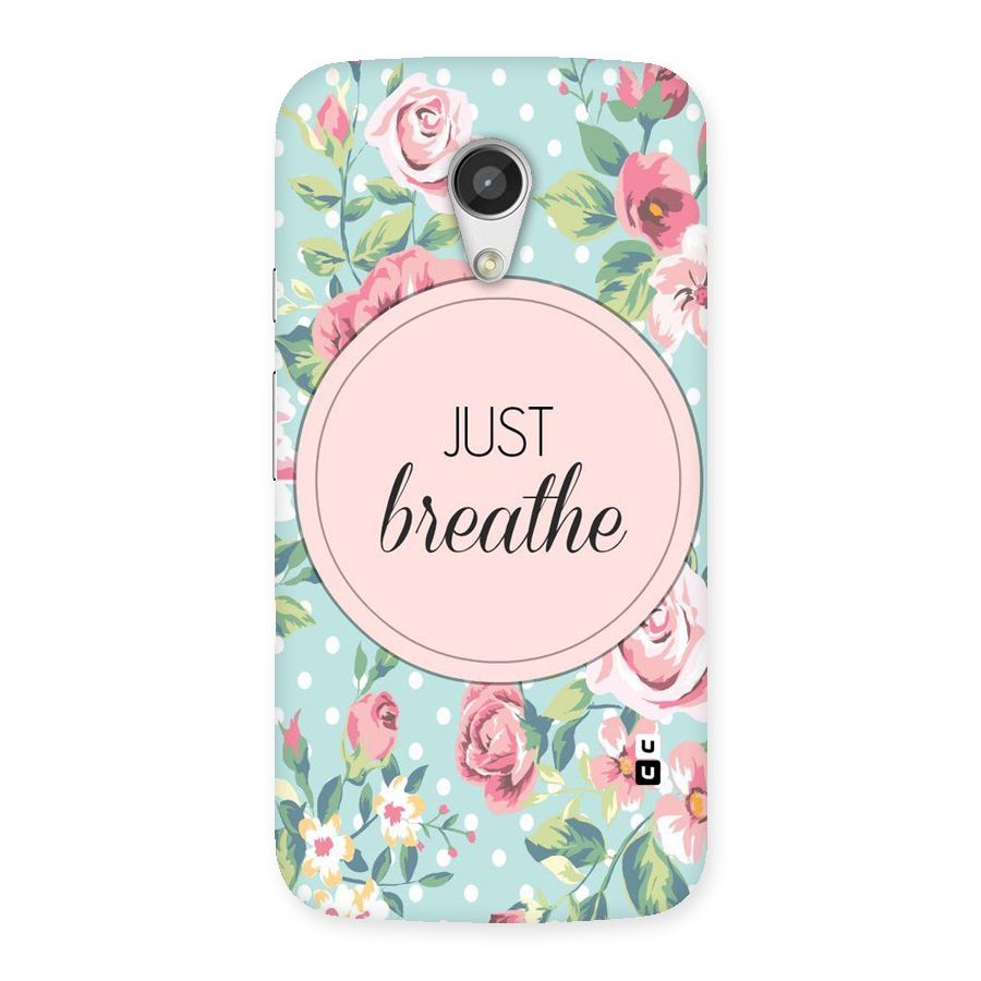 Floral Bloom Back Case for Moto G 2nd Gen