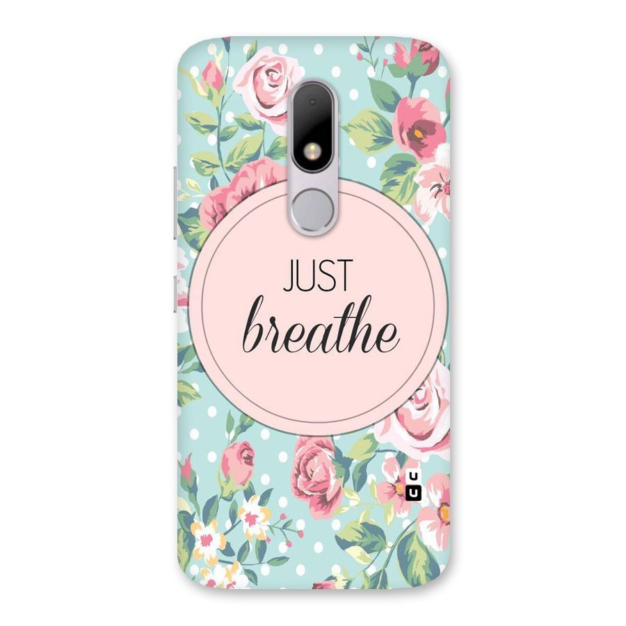Floral Bloom Back Case for Moto M